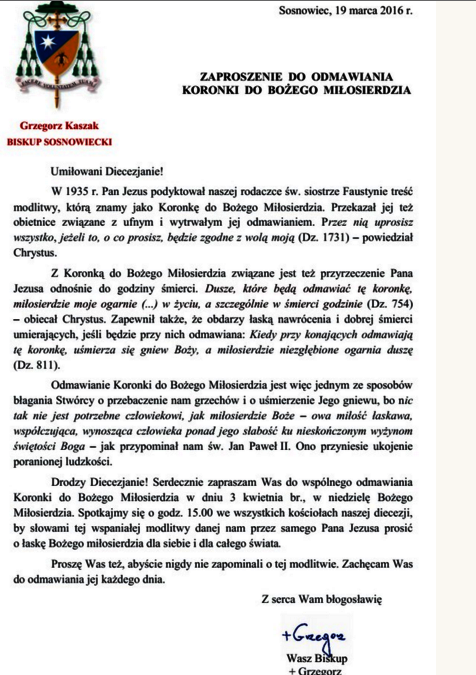 biskup Grzegorz Kaszak